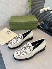 Gucci Princetown Designer Genuine White Leather - 1