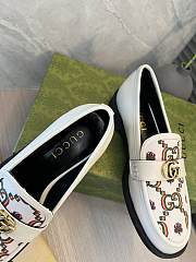 Gucci Princetown Designer Genuine White Leather - 3