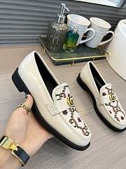 Gucci Princetown Designer Genuine White Leather - 2