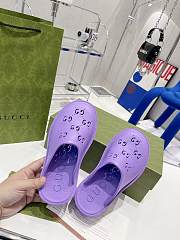 Gucci Slip On Sandal Purple - 2