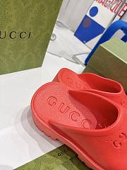 Gucci Slip On Sandal Red - 2