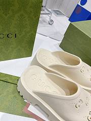 Gucci Slip On Sandal White - 2