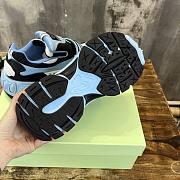 Off-White Glove Slip-On Sneaker In Blue - 3