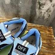 Off-White Glove Slip-On Sneaker In Blue - 4