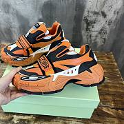 Off-White Glove Slip-On Sneaker In Orange - 3