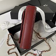 Chanel Handbag AP3512 Red Size 10x18x4.5cm - 3