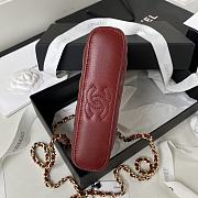 Chanel Handbag AP3515A Red Size 17x9.5x8cm - 5