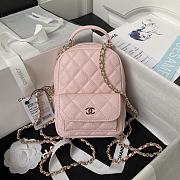 Chanel Bakcpack A410073753 Pink Size 18x13x9cm - 1