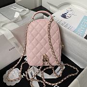 Chanel Bakcpack A410073753 Pink Size 18x13x9cm - 3