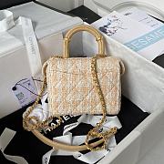 Chanel Cosmetic Bag AS3973A Orange Size 12x15x8cm - 2