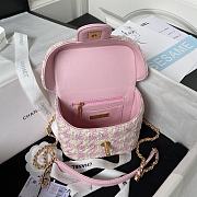 Chanel Cosmetic Bag AS3973A Pink Size 12x15x8cm - 4