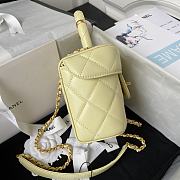 Chanel Cosmetic Bag AS3973B Avocado Size 12x15x8cm - 5