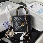 Chanel Cosmetic Bag AS3973B Black Size 12x15x8cm - 1