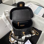 Chanel Cosmetic Bag AS3973B Black Size 12x15x8cm - 5