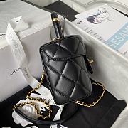Chanel Cosmetic Bag AS3973B Black Size 12x15x8cm - 3