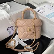 Chanel Cosmetic Bag AS3973B Pink Coral Size 12x15x8cm - 1