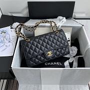 Chanel Handbag A01112 Black Gold Size 15x25x6cm - 4