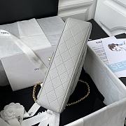 Chanel Handbag A01112 Grey Size 15x25x6cm - 5