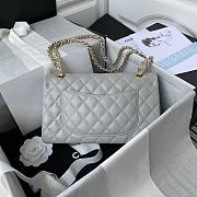 Chanel Handbag A01112 Grey Size 15x25x6cm - 4