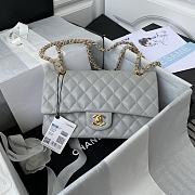 Chanel Handbag A01112 Grey Size 15x25x6cm - 3