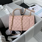 Chanel Handbag A01112 Pink Size 15x25x6cm - 6