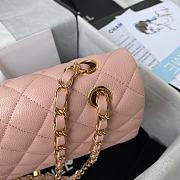 Chanel Handbag A01112 Pink Size 15x25x6cm - 4