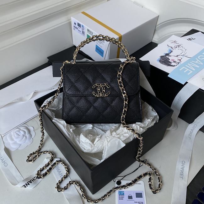 Chanel Handbag AP3237 Black Size 15x6x10cm - 1