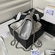 Chanel Handbag AP3237 Grey Size 15x6x10cm - 5