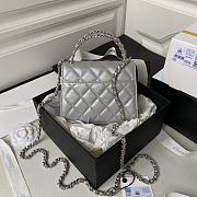 Chanel Handbag AP3237 Grey Size 15x6x10cm - 3
