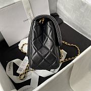 Chanel Should Bag AS1787 Black Size 20cm - 5