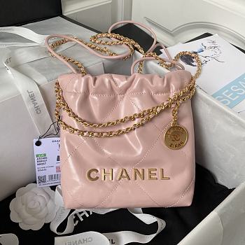 Chanel Should Bag AS3980 Pink Size 19x20x6cm