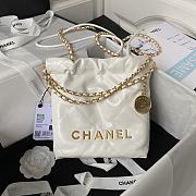 Chanel Should Bag AS3980 White Size 19x20x6cm - 3