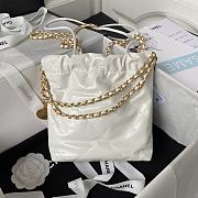 Chanel Should Bag AS3980 White Size 19x20x6cm - 2