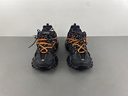 Balenciaga Men's Track Trail Laces Sneaker in Black No. 800592 WTRHK 1000 - 3