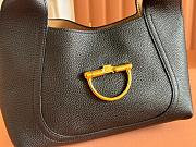 Gucci Softbit Medium Top Handle Bag Black 27.5x21x16cm - 5