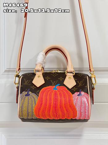 Louis Vuitton LV x YK Speedy Bandoulière 20 Pumpkin 20.5 x 13.5 x 12 cm