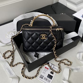 CHANEL Should bag bLACK  AP3515  Size:17x9.5x8cm