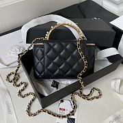 CHANEL Should bag bLACK  AP3515  Size:17x9.5x8cm - 6