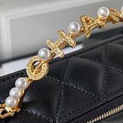 CHANEL Should bag bLACK  AP3515  Size:17x9.5x8cm - 4