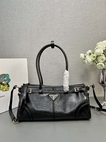 PRADA Shoulder bag black 1BA426A Size:32x15.5x12cm 