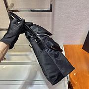 PRADA Signaux nylon and leather bag black 1BC160  Size:34x27x15cm - 3