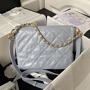 Chanel Should Bag AS4743 Ash Size19x24x5cm - 5