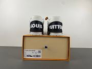 Louis Vuitton LV trainer Velcro white and black - 5