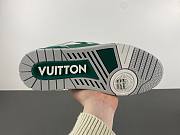 Louis Vuitton LV trainer Velcro green and white - 6