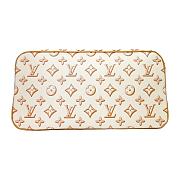 LV Neverfull Buci Box White MM Bag Size 32 x 28 x 14 cm - 4