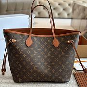 Louis Vuitton LV Neverfull MM Brown Monogram 32x27x14cm - 2