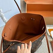 Louis Vuitton LV Neverfull MM Brown Monogram 32x27x14cm - 4