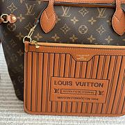 Louis Vuitton LV Neverfull MM Brown Monogram 32x27x14cm - 6