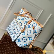 Louis Vuitton LV Neverfull MM Lagoon Blue 31 x 28 x 14 cm - 2