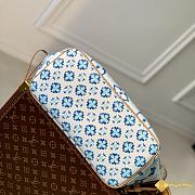 Louis Vuitton LV Neverfull MM Lagoon Blue 31 x 28 x 14 cm - 4